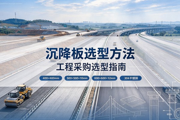 晋州沉降板选择方法